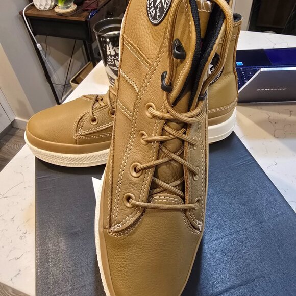 Converse Chuck Taylor All Star Equip Waterproof Hi Boots Brown A08556C Men SZ 10 - Picture 4 of 11